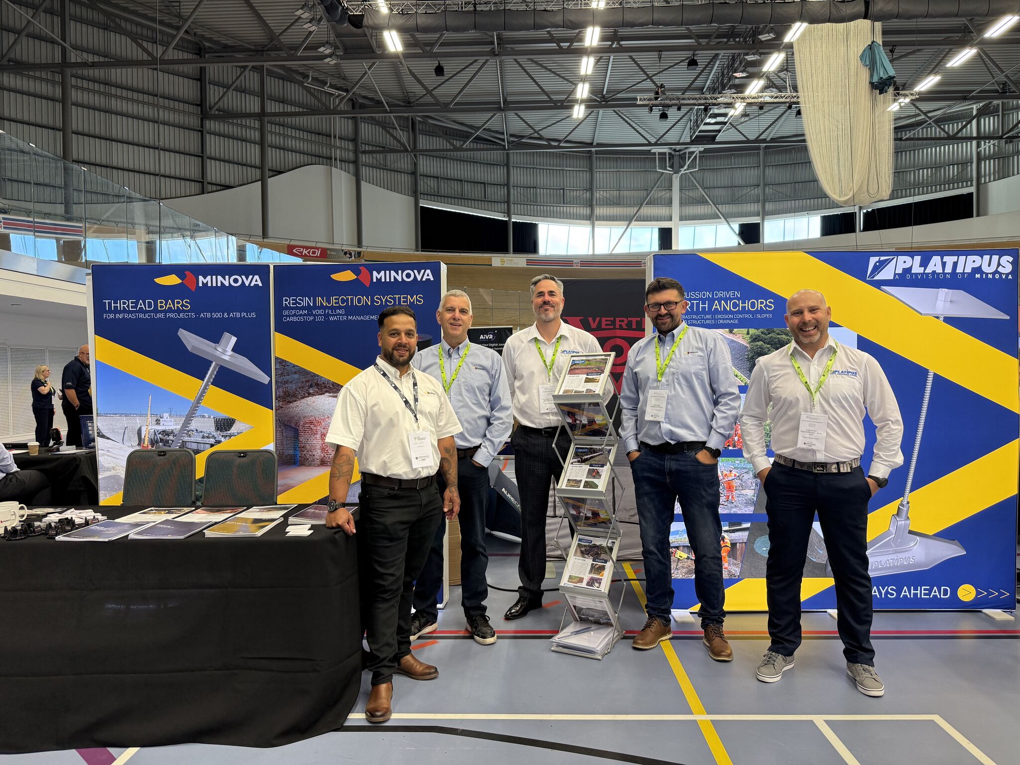 Minova & Platipus at RIN Events in Derby live