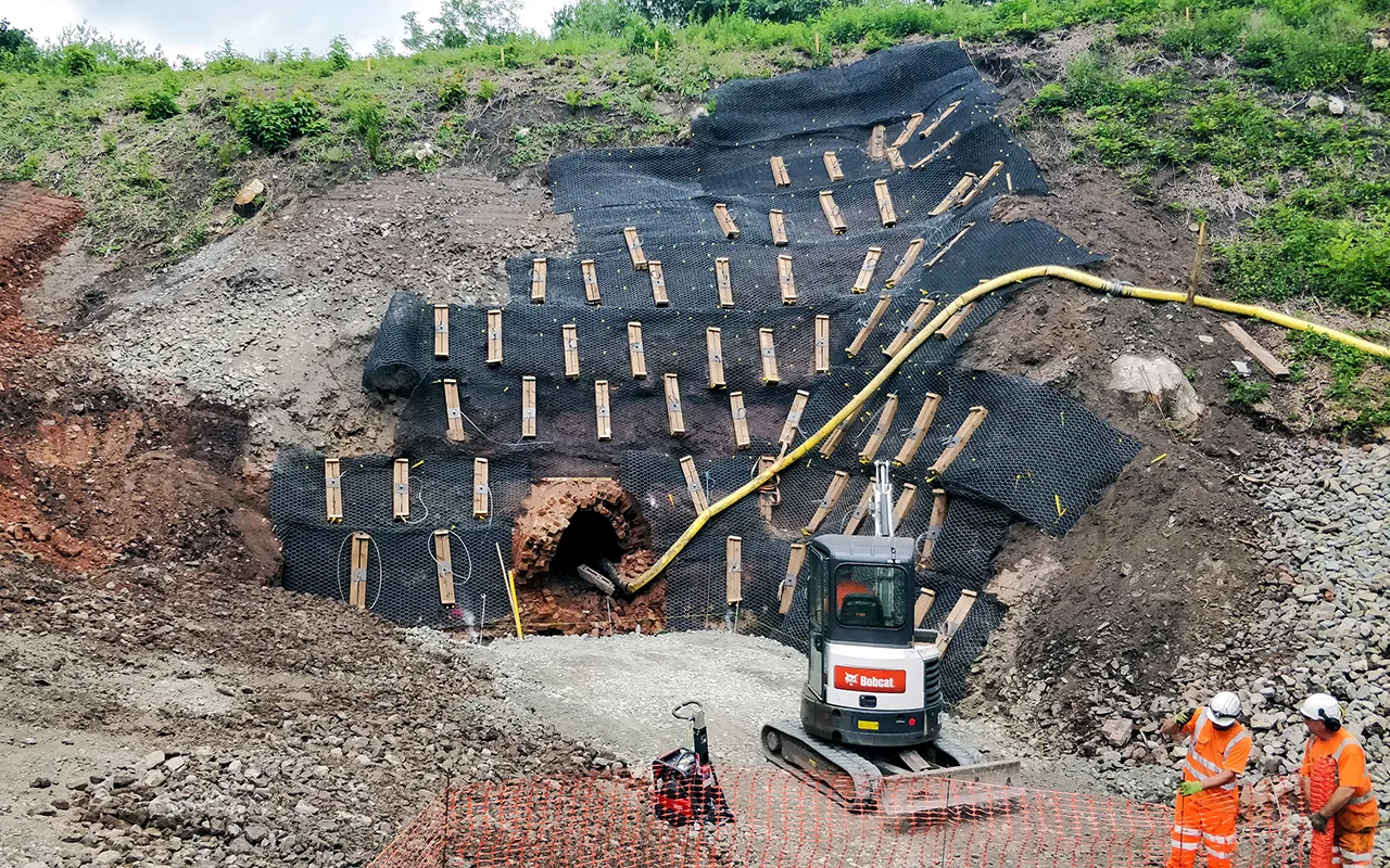 Minova Infrastructure Applications Cut Slopes