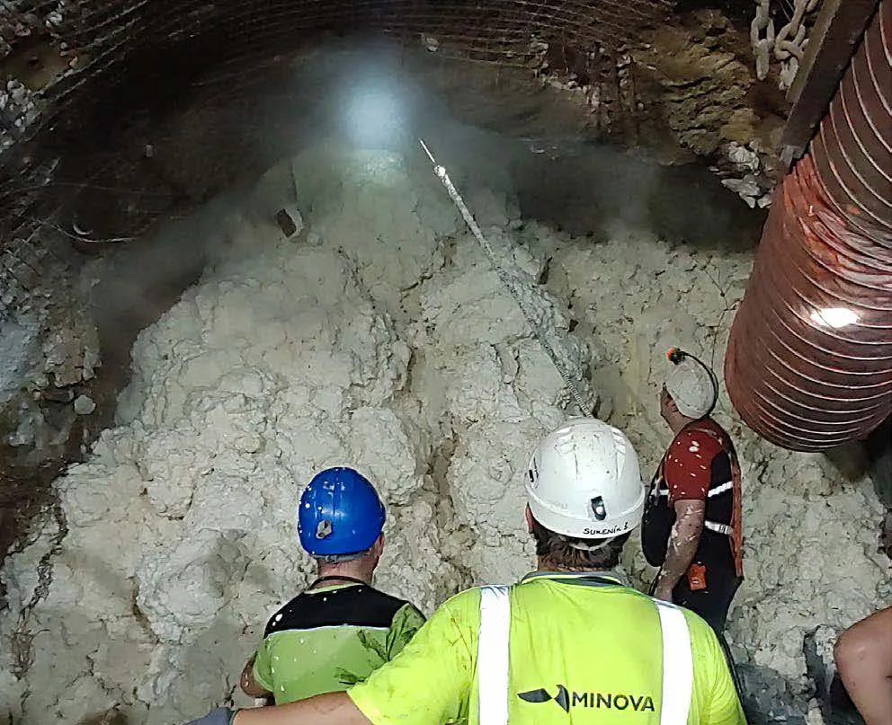 Minova Cavity Filling Minova Cavity Filling