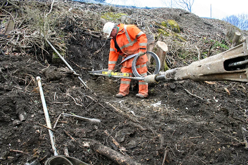 Minova Drainage Solutions using Platipus Plati Drain